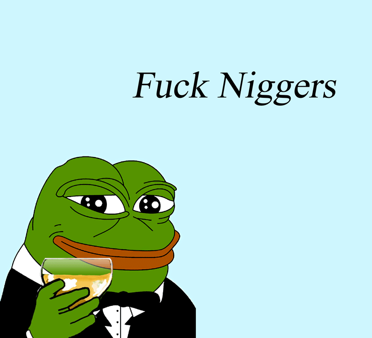575 - animated_gif cheers fuck_niggers pepe tux.gif