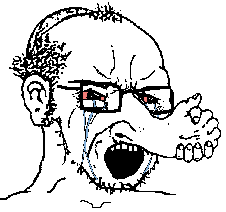 soyak crying bloodshot eyes jew jude kike.png