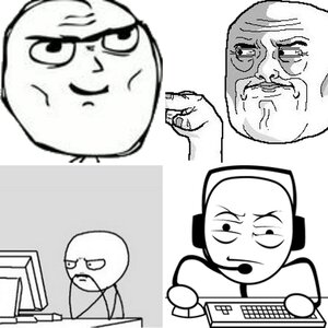 Rage Faces: Determined - Focused