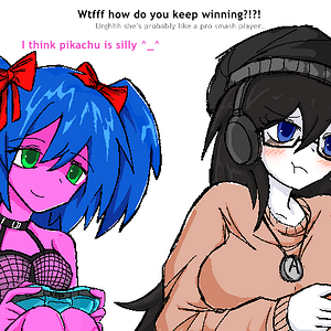Nusoytan and bury pink girl