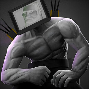 Giga titan tv man