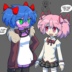 Bury Girl and Madoka.jpg