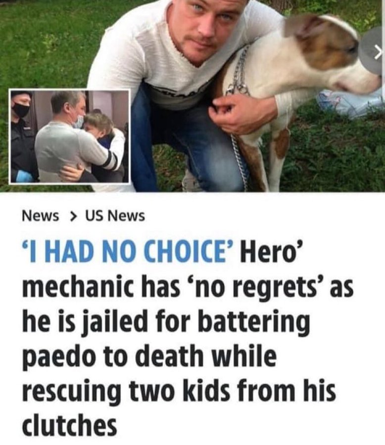 Free my man, he did nothing wrong