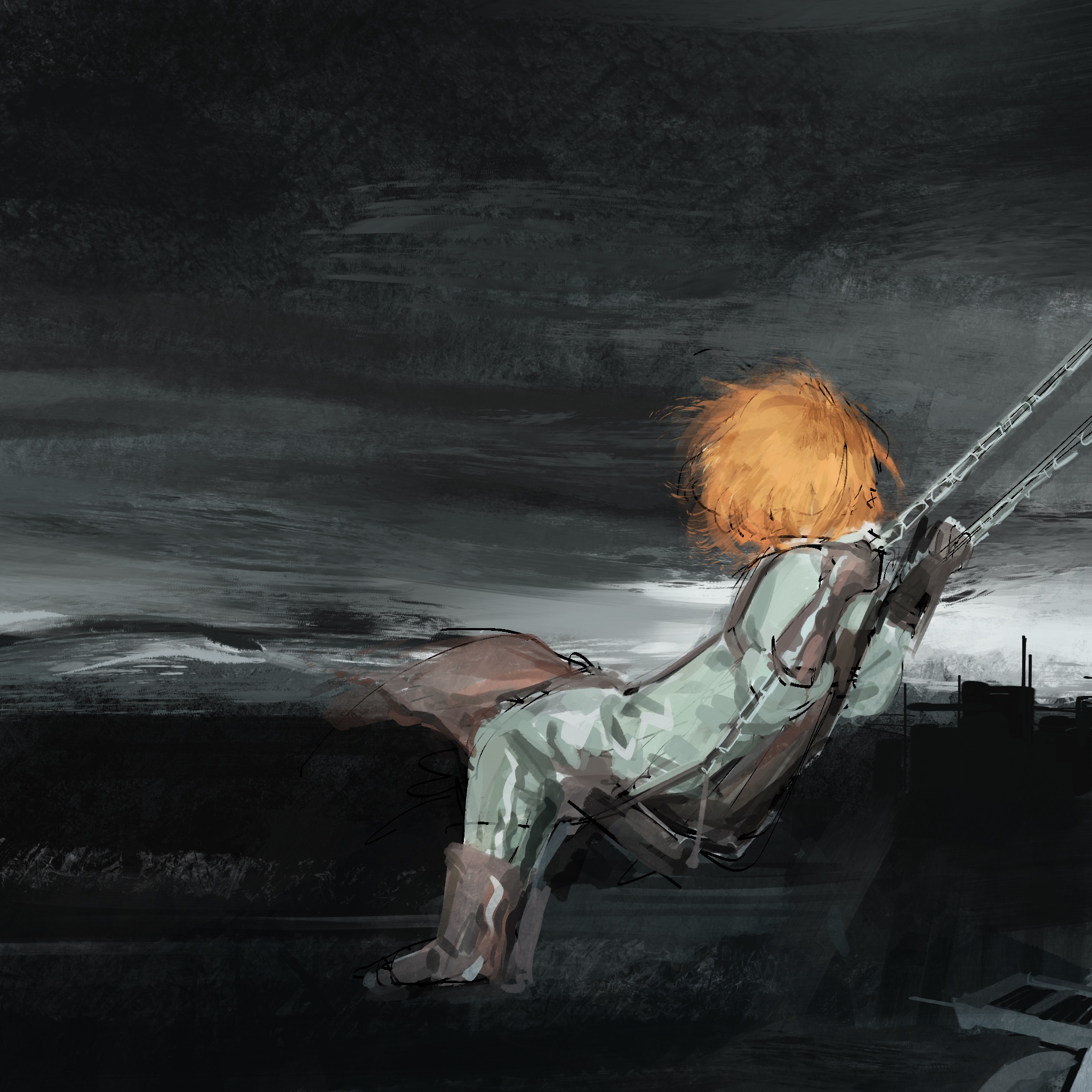 ishmael overcast sky