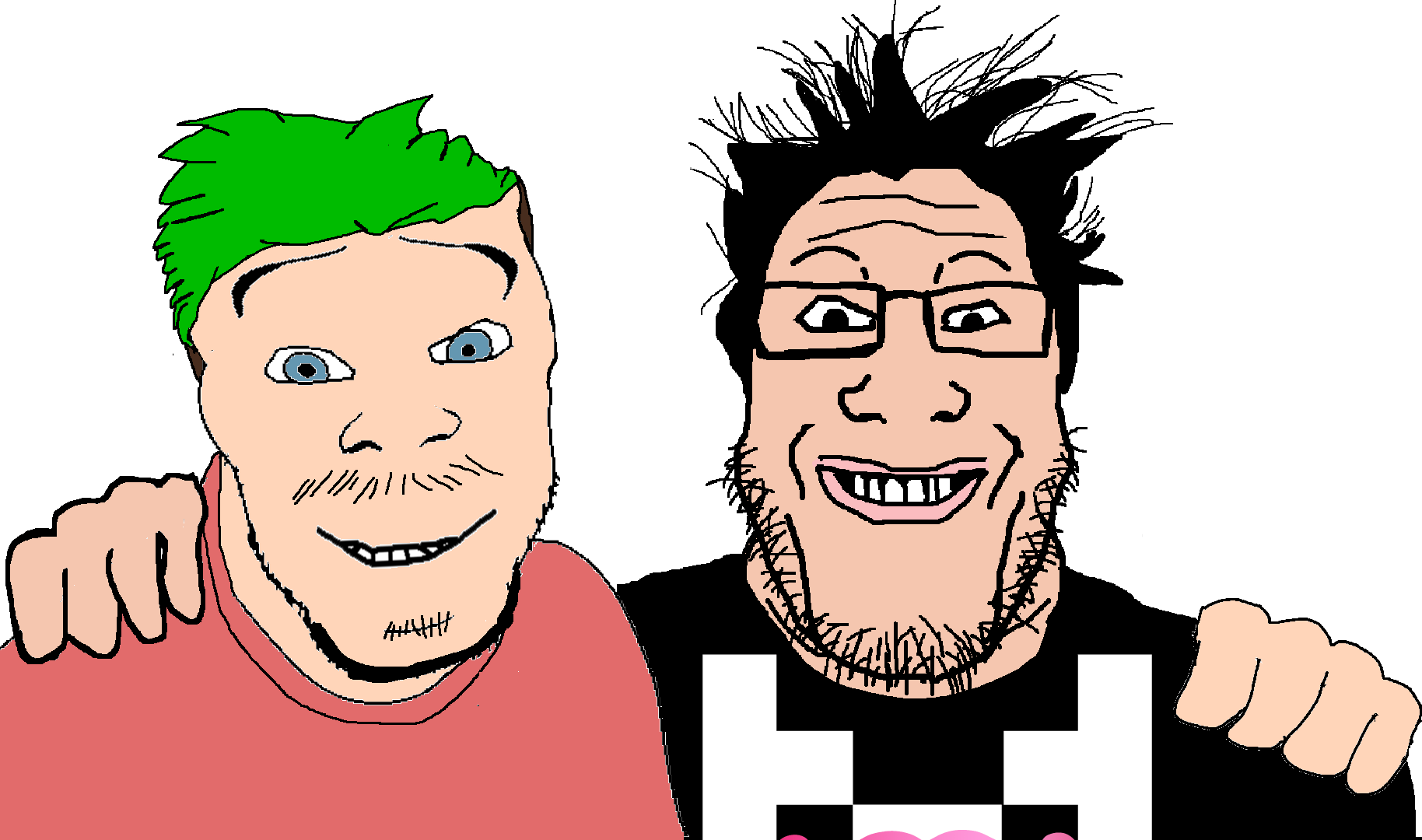 Jacksepticeye and Markiplier