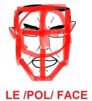 Le /pol/ face head base reference.