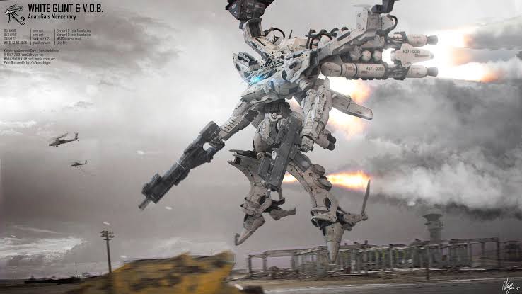 White glint